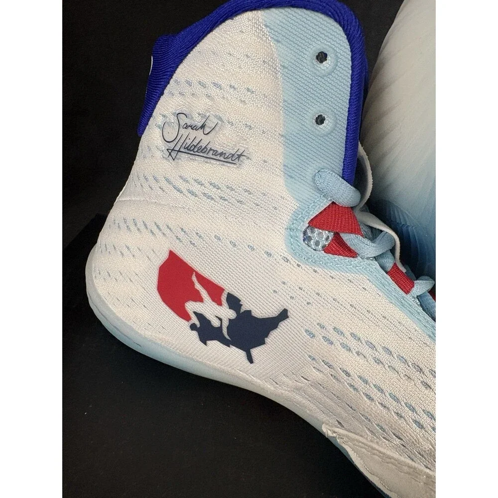 Rudis Sarah Hildebrandt USA Wrestling Shoes Women’s 8 Men’s 6.5 Patriotic Train